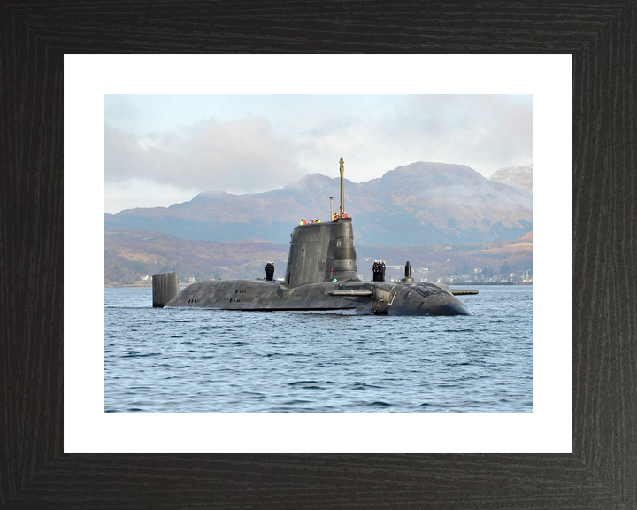 HMS Astute S119 Astute Class Submarine 2009 First Arrival Low Starboard Bow Photo Print - Posters, Prints, & Visual Artwork - by Hampshire Prints (image 2 of 9)