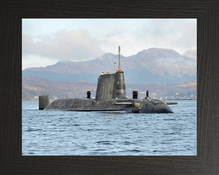 HMS Astute S119 Astute Class Submarine 2009 First Arrival Low Starboard Bow Photo Print - Posters, Prints, & Visual Artwork - by Hampshire Prints (image 3 of 9)