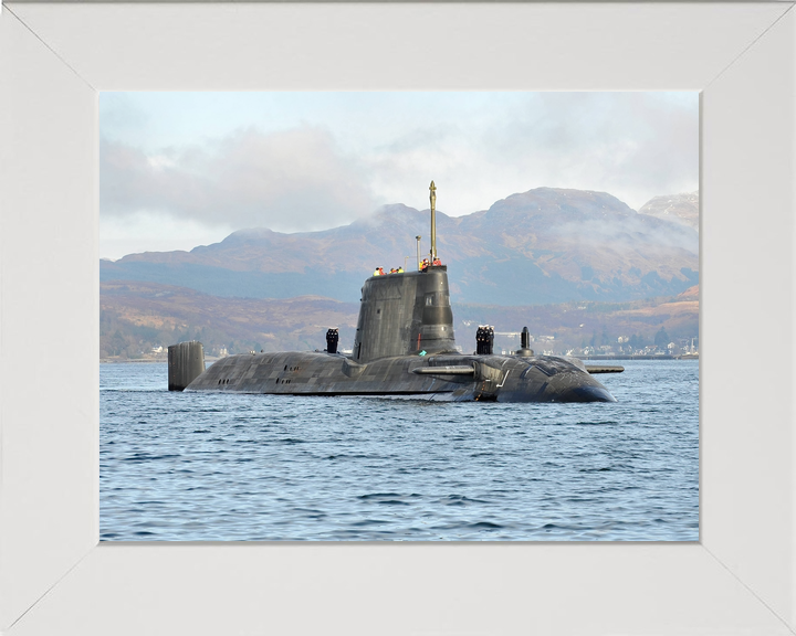 HMS Astute S119 Astute Class Submarine 2009 First Arrival Low Starboard Bow Photo Print - Posters, Prints, & Visual Artwork - by Hampshire Prints (image 5 of 9)
