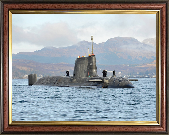 HMS Astute S119 Astute Class Submarine 2009 First Arrival Low Starboard Bow Photo Print - Posters, Prints, & Visual Artwork - by Hampshire Prints (image 9 of 9)