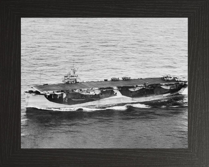 HMS Striker D12 Attacker Class Aircraft Carrier 1945 Photo Print - Posters, Prints, & Visual Artwork - by Hampshire Prints (image 3 of 9)