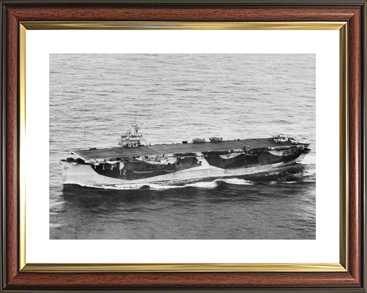 HMS Striker D12 Attacker Class Aircraft Carrier 1945 Photo Print - Posters, Prints, & Visual Artwork - by Hampshire Prints (image 8 of 9)