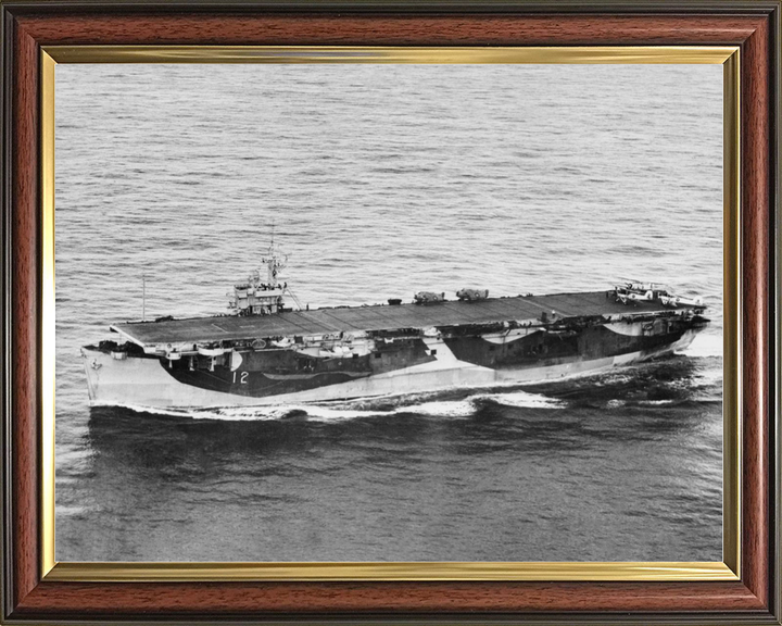 HMS Striker D12 Attacker Class Aircraft Carrier 1945 Photo Print - Posters, Prints, & Visual Artwork - by Hampshire Prints (image 9 of 9)