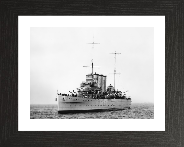 HMS Suffolk 55 County Class Heavy Cruiser Warship 1946 Photo Print - Posters, Prints, & Visual Artwork - by Hampshire Prints (image 2 of 9)