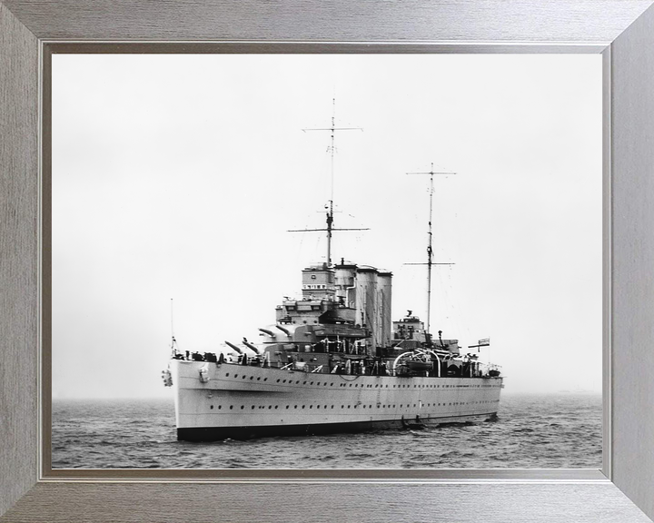 HMS Suffolk 55 County Class Heavy Cruiser Warship 1946 Photo Print - Posters, Prints, & Visual Artwork - by Hampshire Prints (image 7 of 9)
