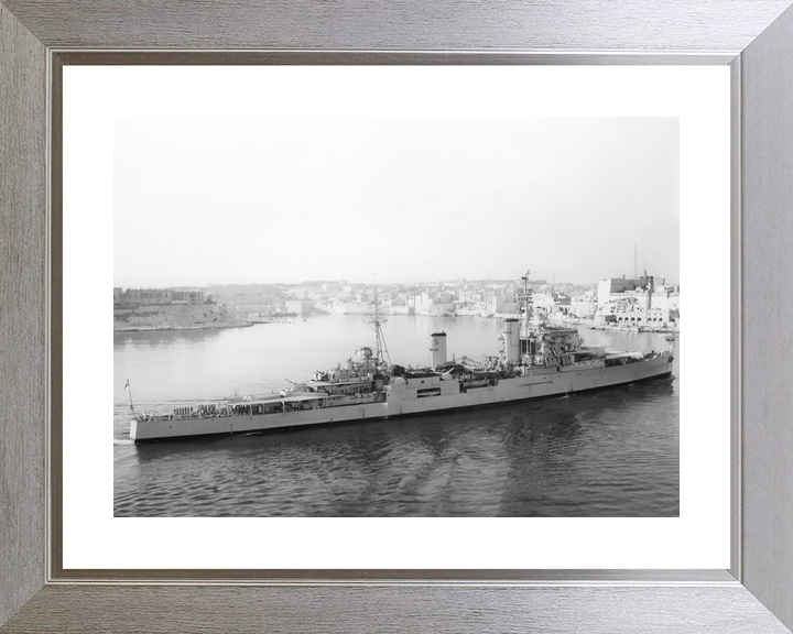 HMS Superb 25 Minotaur Class Light Cruiser Warship Entering Valletta Photo Print - Posters, Prints, & Visual Artwork - by Hampshire Prints (image 6 of 9)