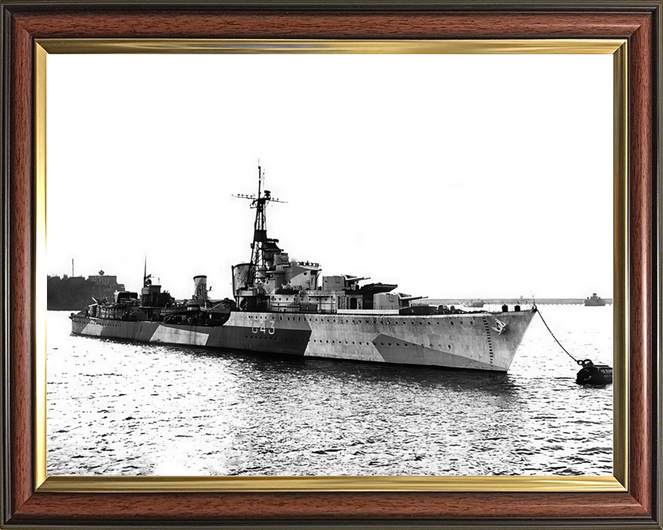 HMS Tartar G43 Tribal class Destroyer 1944 Photo Print - by Hampshire Prints (image 9 of 9)