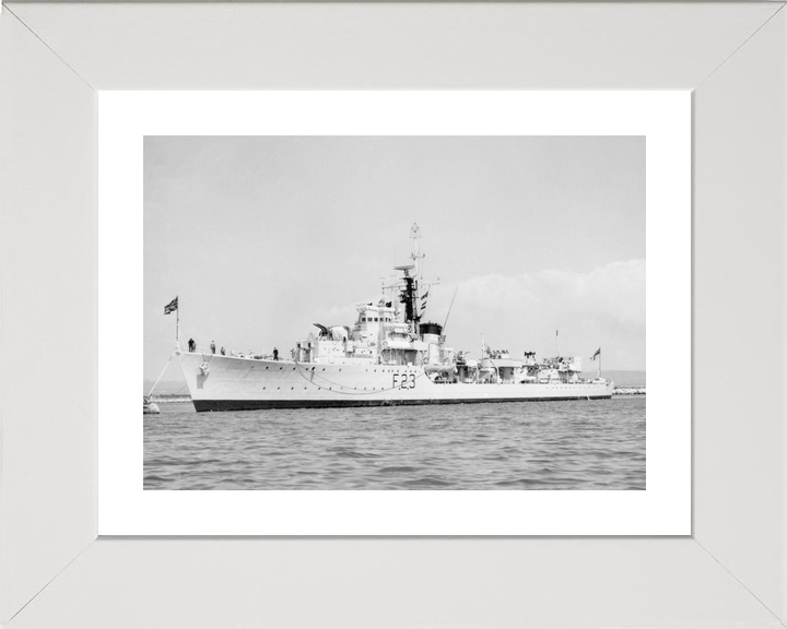 HMS Teazer F23 Type 16 Frigate c1957 Photo Print - Posters, Prints, & Visual Artwork - by Hampshire Prints (image 4 of 9)