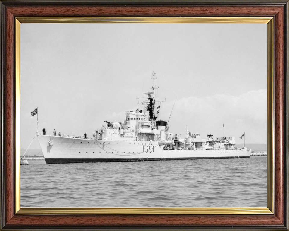 HMS Teazer F23 Type 16 Frigate c1957 Photo Print - Posters, Prints, & Visual Artwork - by Hampshire Prints (image 9 of 9)