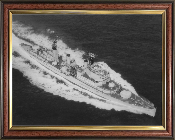 HMS Tiger C20 Tiger Class Light Cruiser From Above Photo Print - Posters, Prints, & Visual Artwork - by Hampshire Prints (image 9 of 9)