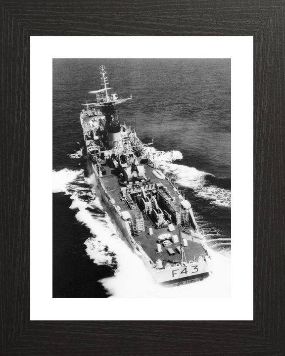 HMS Torquay F43 Whitby Class Frigate 1958 Photo Print - Posters, Prints, & Visual Artwork - by Hampshire Prints (image 2 of 9)