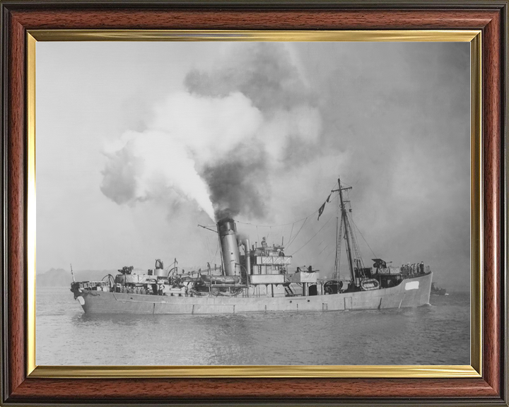 HMS Turquoise T45 Trawler January 1944 Photo Print - Posters, Prints, & Visual Artwork - by Hampshire Prints (image 9 of 9)