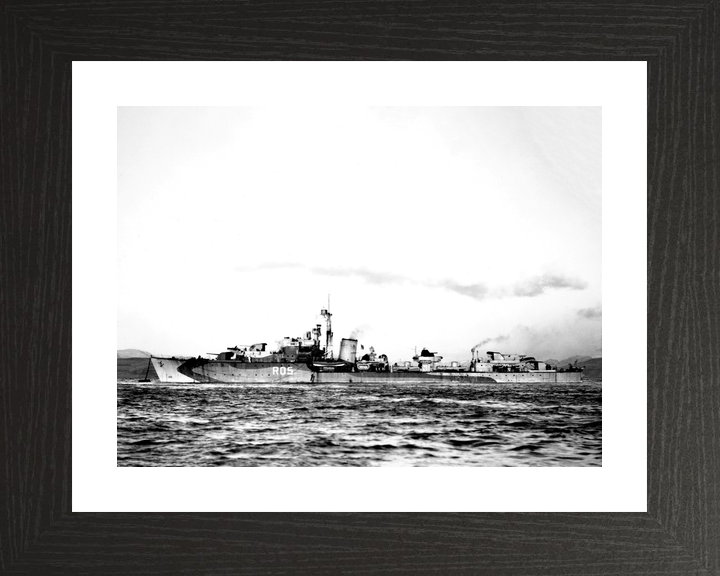 HMS Urania R05 U Class Destroyer January 1944 Photo Print - Posters, Prints, & Visual Artwork - by Hampshire Prints (image 2 of 9)