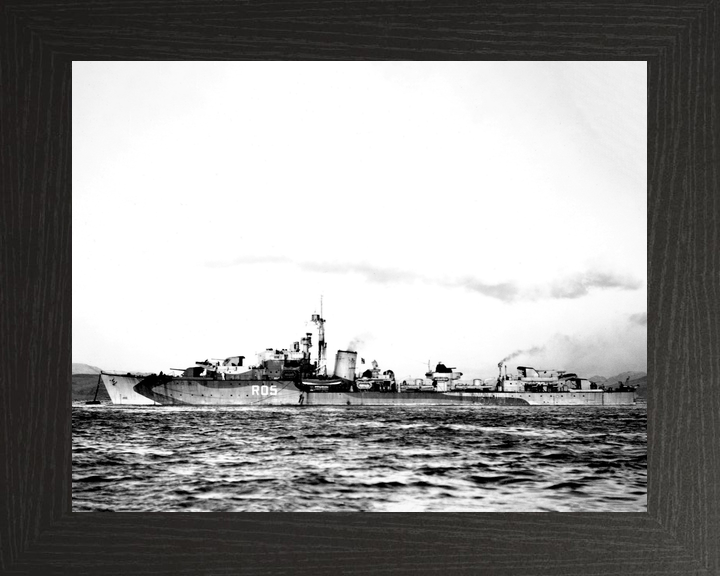 HMS Urania R05 U Class Destroyer January 1944 Photo Print - Posters, Prints, & Visual Artwork - by Hampshire Prints (image 3 of 9)