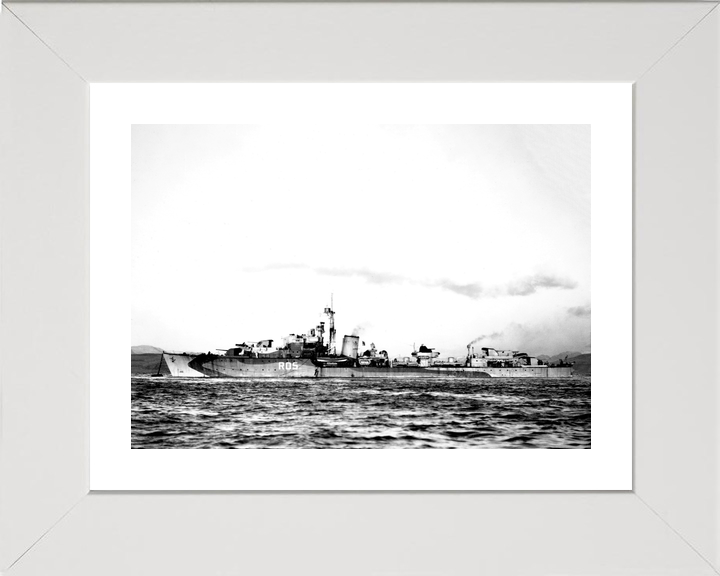 HMS Urania R05 U Class Destroyer January 1944 Photo Print - Posters, Prints, & Visual Artwork - by Hampshire Prints (image 4 of 9)