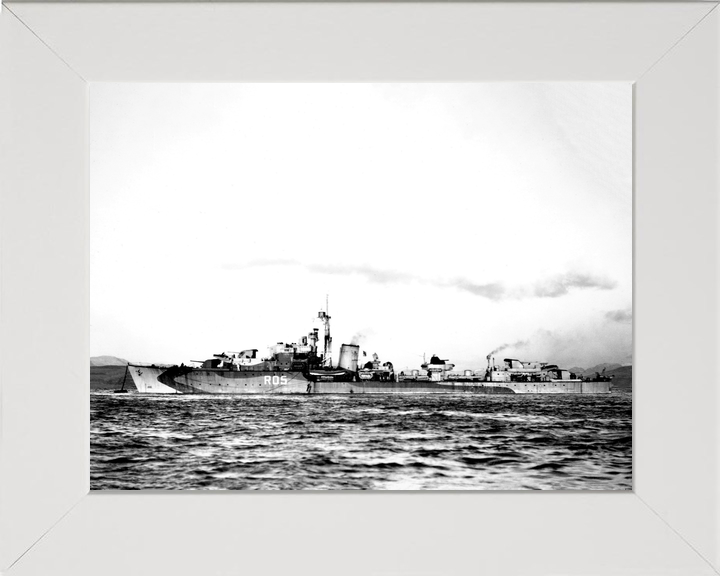 HMS Urania R05 U Class Destroyer January 1944 Photo Print - Posters, Prints, & Visual Artwork - by Hampshire Prints (image 5 of 9)