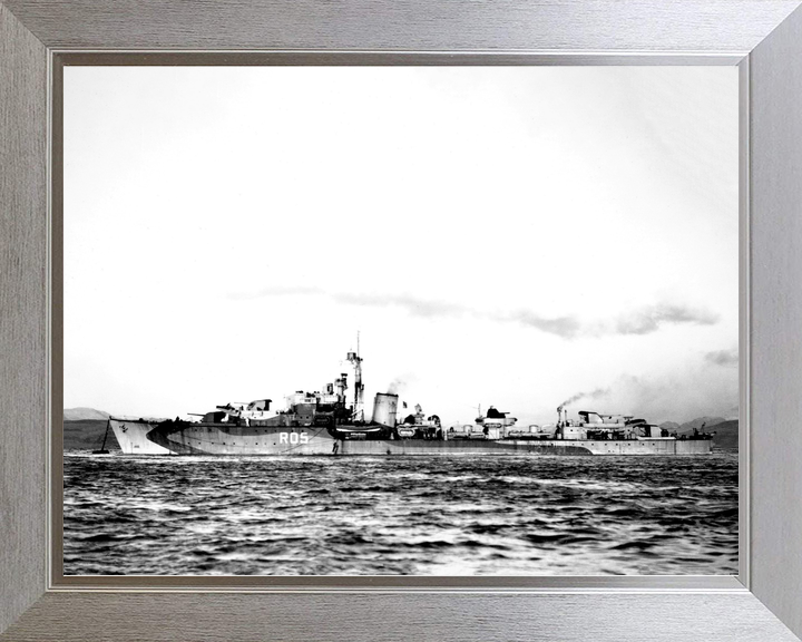 HMS Urania R05 U Class Destroyer January 1944 Photo Print - Posters, Prints, & Visual Artwork - by Hampshire Prints (image 7 of 9)