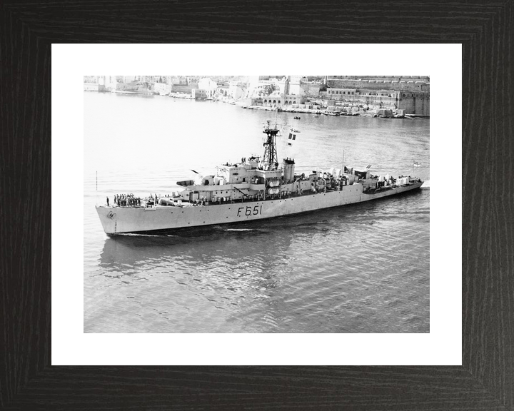 HMS Veryan Bay K651 Bay Class Frigate c1950 Photo Print - Posters, Prints, & Visual Artwork - by Hampshire Prints (image 2 of 9)