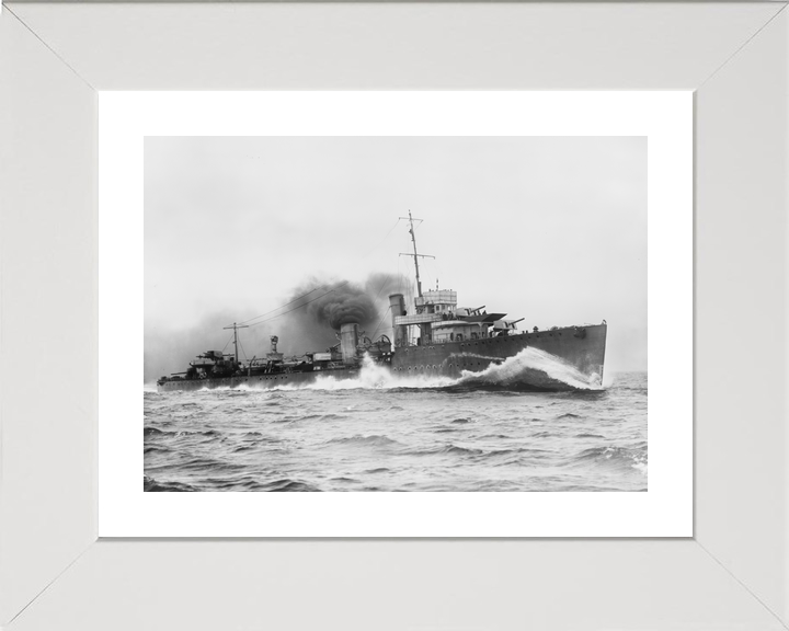 HMS Vimiera 1917 V Class Destroyer 1918 Photo Print - Posters, Prints, & Visual Artwork - by Hampshire Prints (image 4 of 9)