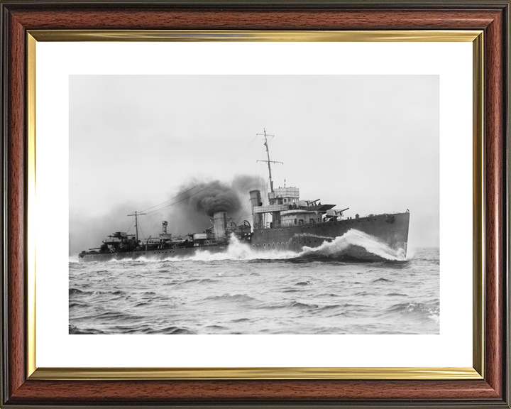 HMS Vimiera 1917 V Class Destroyer 1918 Photo Print - Posters, Prints, & Visual Artwork - by Hampshire Prints (image 8 of 9)