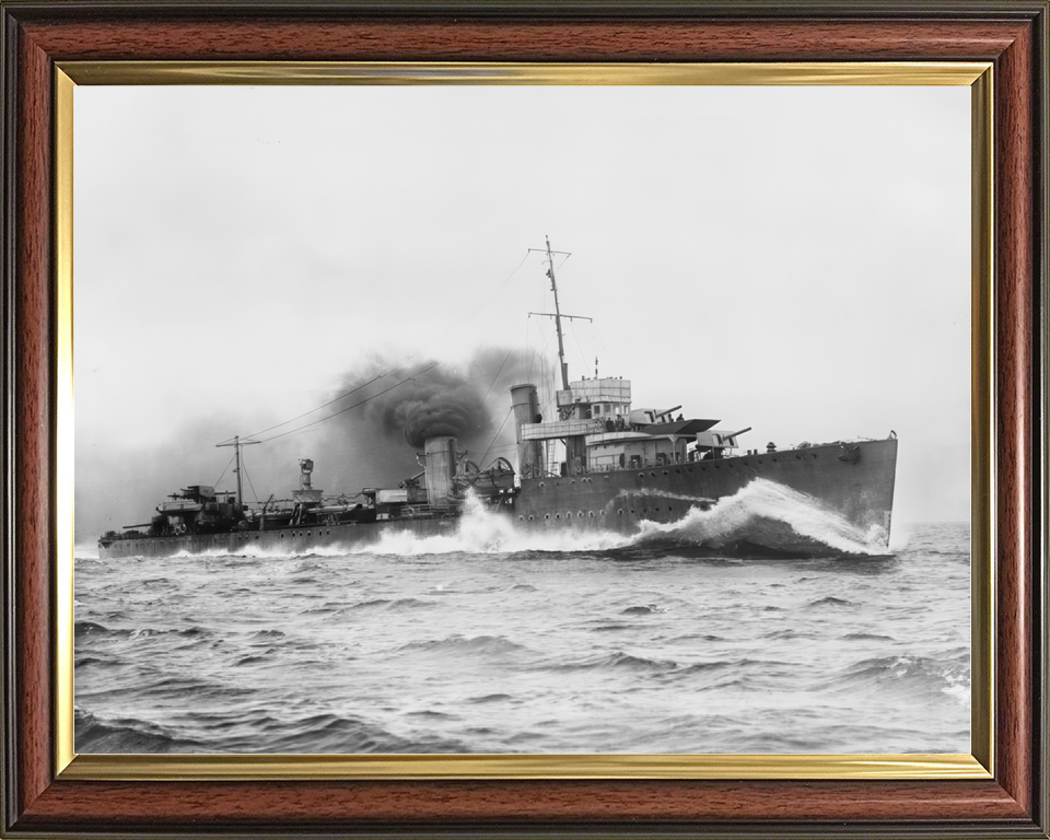 HMS Vimiera 1917 V Class Destroyer 1918 Photo Print - Posters, Prints, & Visual Artwork - by Hampshire Prints (image 9 of 9)