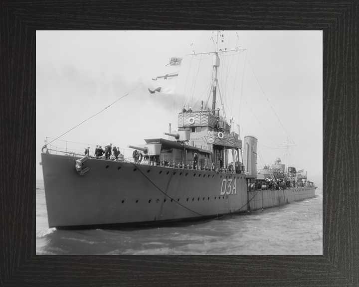 HMS Wallace D3A Thornycroft Type Flotilla Leader 1919