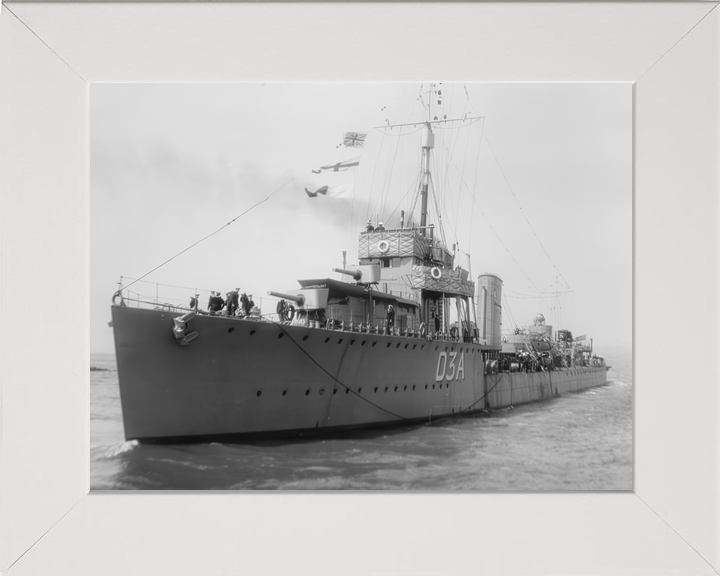 HMS Wallace D3A Thornycroft Type Flotilla Leader 1919