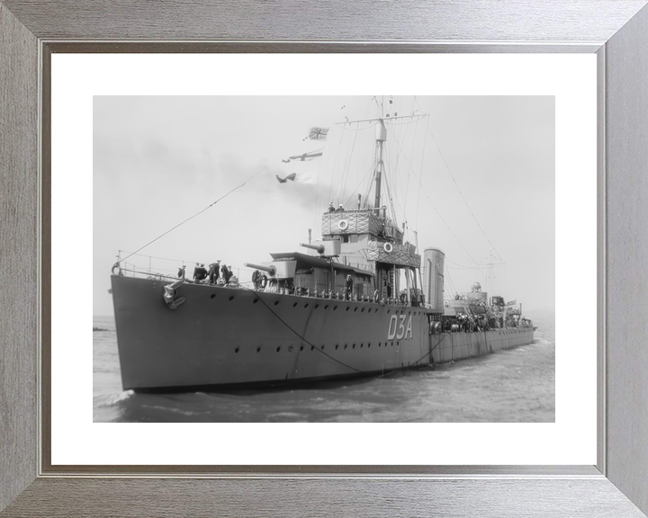 HMS Wallace D3A Thornycroft Type Flotilla Leader 1919