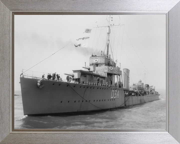 HMS Wallace D3A Thornycroft Type Flotilla Leader 1919