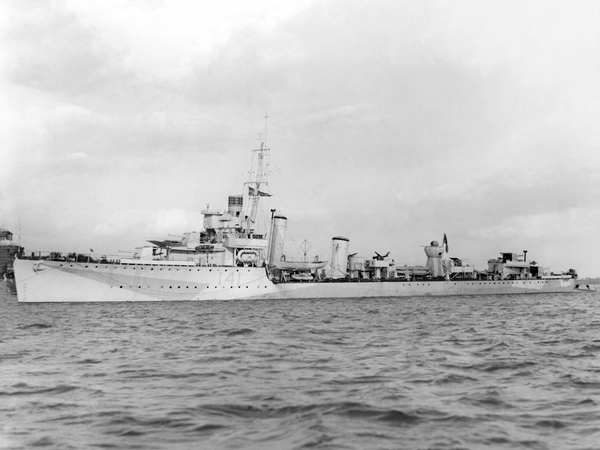 HMS Walpole I41 W Class Destroyer