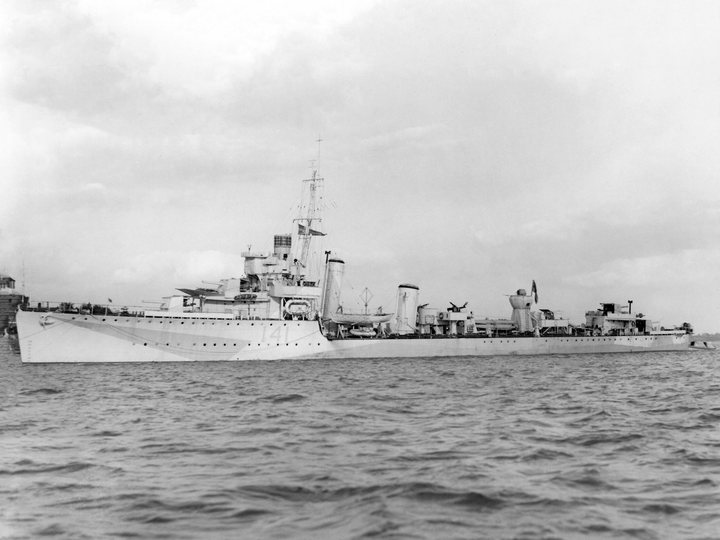 HMS Walpole I41 W Class Destroyer Photo Print - Posters, Prints, & Visual Artwork - by Hampshire Prints (image 1 of 9)