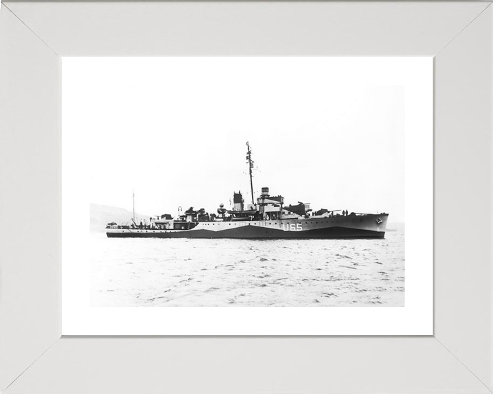 HMS Wellington U65 Grimsby Class Sloop April 1942 Photo Print - Posters, Prints, & Visual Artwork - by Hampshire Prints (image 4 of 9)