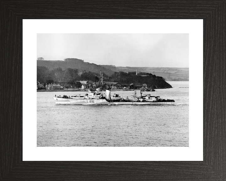 HMS Wensleydale L86 Hunt Class Destroyer March 1944 Photo Print - Posters, Prints, & Visual Artwork - by Hampshire Prints (image 2 of 9)