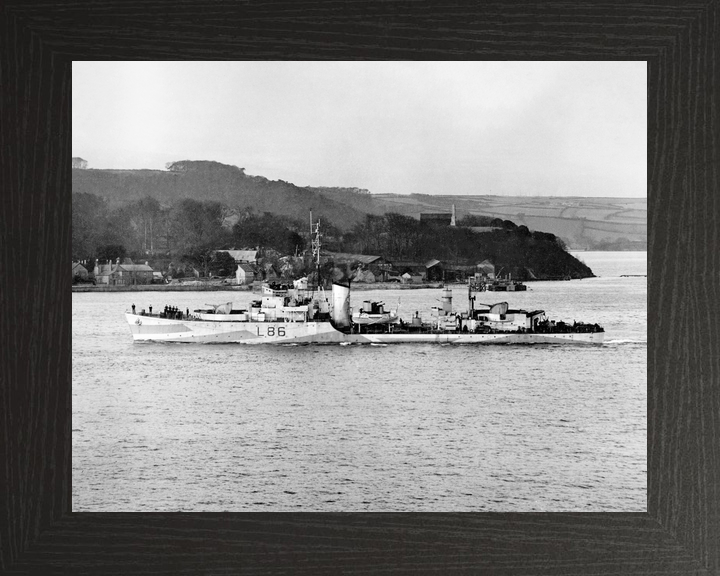 HMS Wensleydale L86 Hunt Class Destroyer March 1944 Photo Print - Posters, Prints, & Visual Artwork - by Hampshire Prints (image 3 of 9)