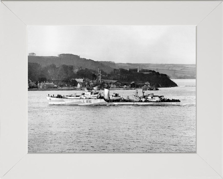 HMS Wensleydale L86 Hunt Class Destroyer March 1944 Photo Print - Posters, Prints, & Visual Artwork - by Hampshire Prints (image 5 of 9)
