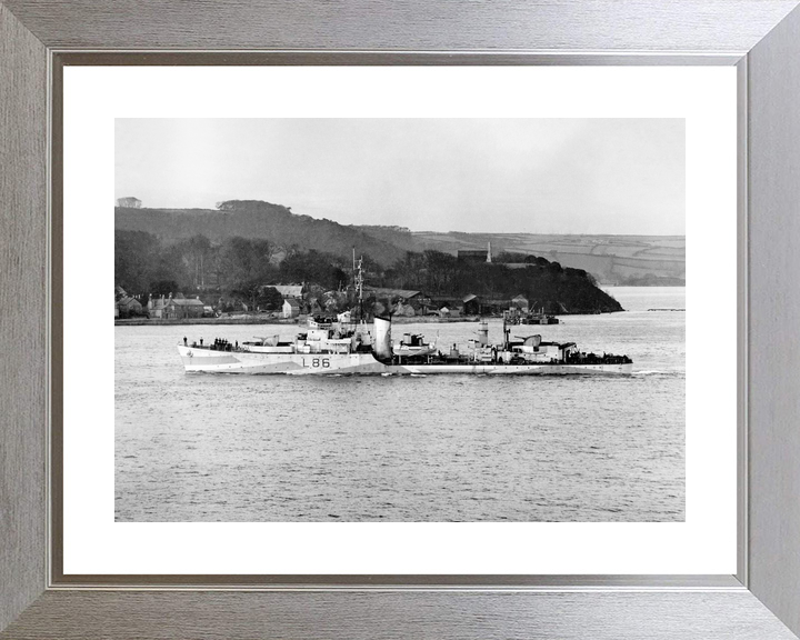 HMS Wensleydale L86 Hunt Class Destroyer March 1944 Photo Print - Posters, Prints, & Visual Artwork - by Hampshire Prints (image 6 of 9)
