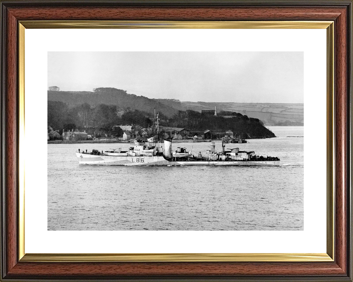 HMS Wensleydale L86 Hunt Class Destroyer March 1944 Photo Print - Posters, Prints, & Visual Artwork - by Hampshire Prints (image 8 of 9)