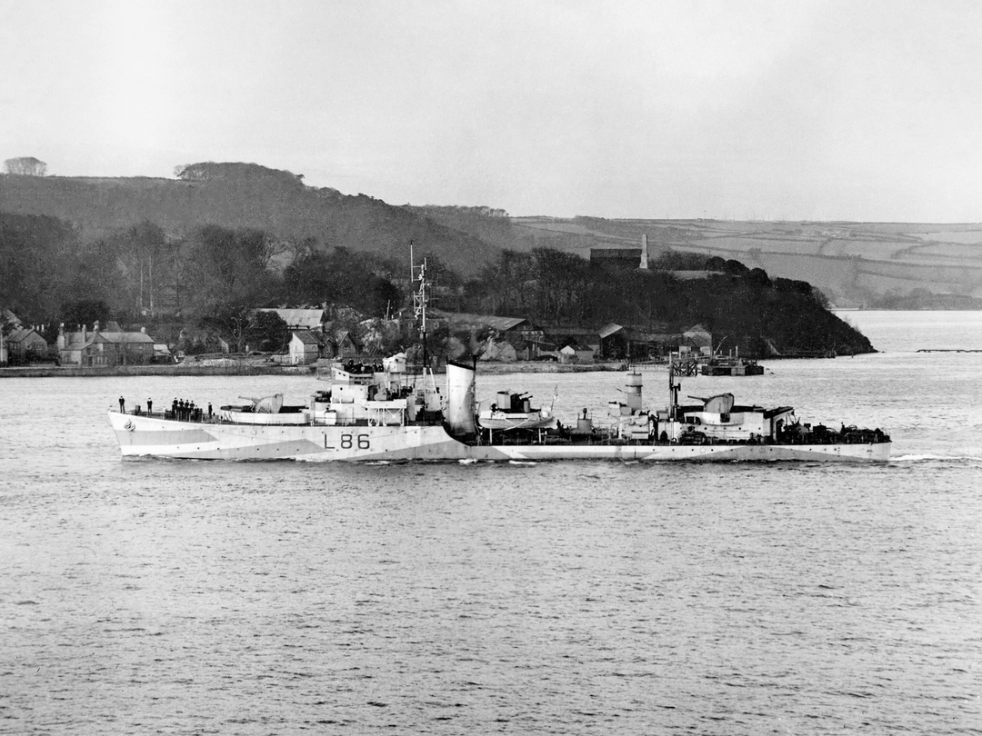 HMS Wensleydale L86 Hunt Class Destroyer March 1944 Photo Print - Posters, Prints, & Visual Artwork - by Hampshire Prints (image 1 of 9)