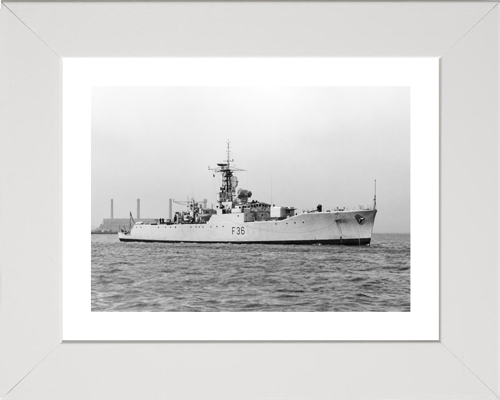 HMS Whitby F36 Whitby Class Frigate Starboard Side View Photo Print - Posters, Prints, & Visual Artwork - by Hampshire Prints (image 4 of 9)