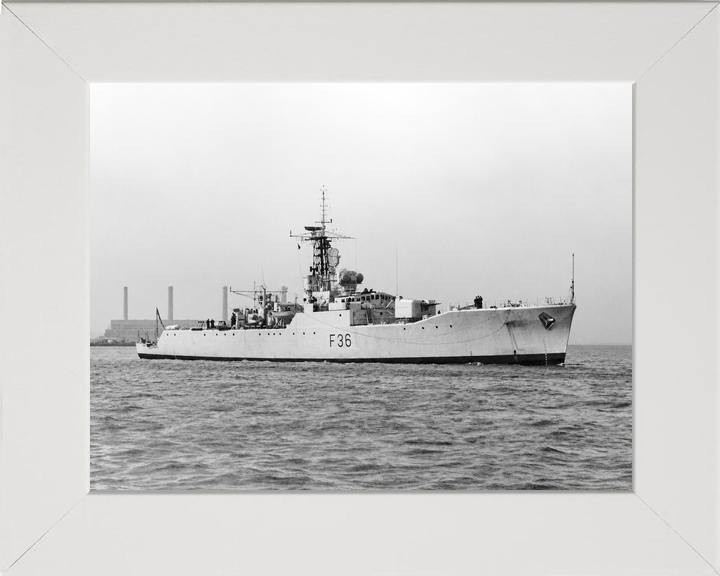 HMS Whitby F36 Whitby Class Frigate Starboard Side View Photo Print - Posters, Prints, & Visual Artwork - by Hampshire Prints (image 5 of 9)