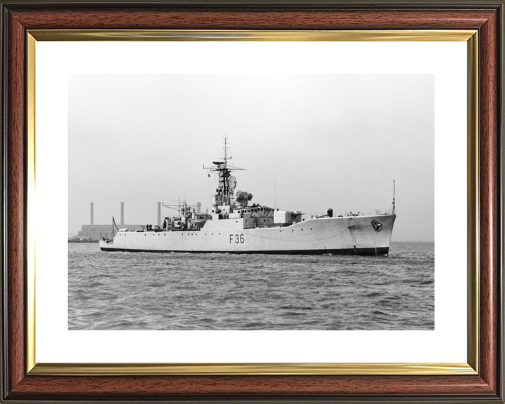 HMS Whitby F36 Whitby Class Frigate Starboard Side View Photo Print - Posters, Prints, & Visual Artwork - by Hampshire Prints (image 8 of 9)