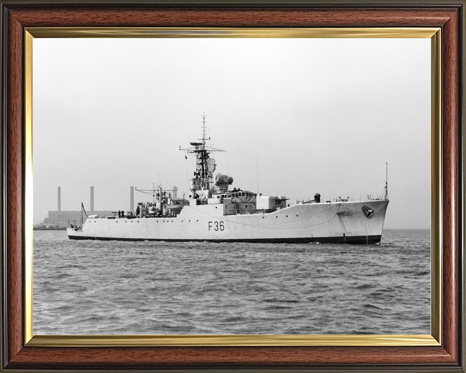 HMS Whitby F36 Whitby Class Frigate Starboard Side View Photo Print - Posters, Prints, & Visual Artwork - by Hampshire Prints (image 9 of 9)