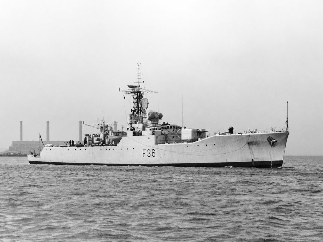 HMS Whitby F36 Whitby Class Frigate Starboard Side View Photo Print - Posters, Prints, & Visual Artwork - by Hampshire Prints (image 1 of 9)