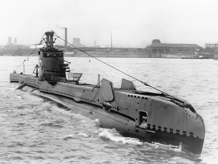 HMS Saracen P247 S Class Submarine