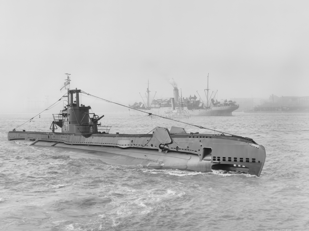 HMS Syrtis P241 S Class Submarine 1943