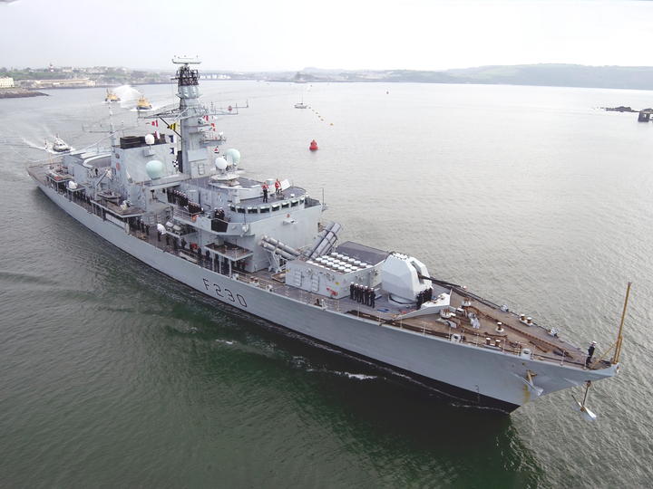 HMS Norfolk F230 Type 23 Frigate November 2004