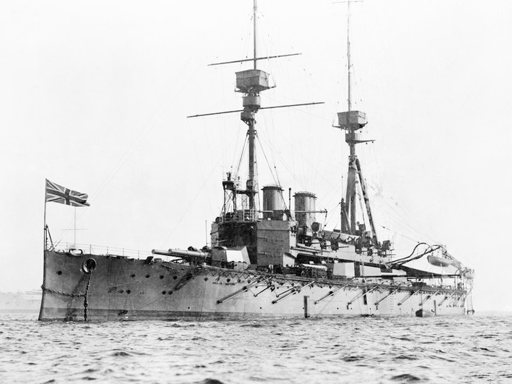 HMS Agamemnon (1906) Royal Navy Lord Nelson Class Battleship Photo Print Port Bow View Warship Wall Art Posters, Prints, & Visual Artwork Hampshire Prints 6 x 4 No Frame No