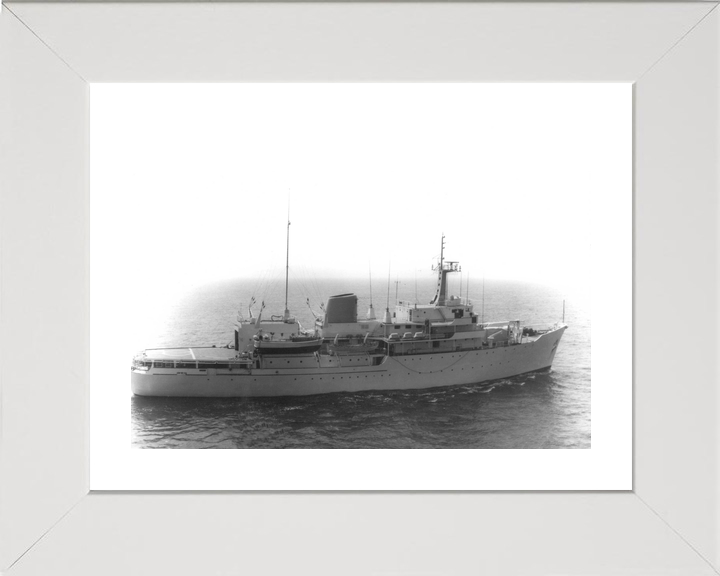 HMS Hydra (A144) Royal Navy Hecla Class Survey Vessel Starboard View Photo Print Wall Art Decor - Posters, Prints, & Visual Artwork - by Hampshire Prints (image 4 of 9)