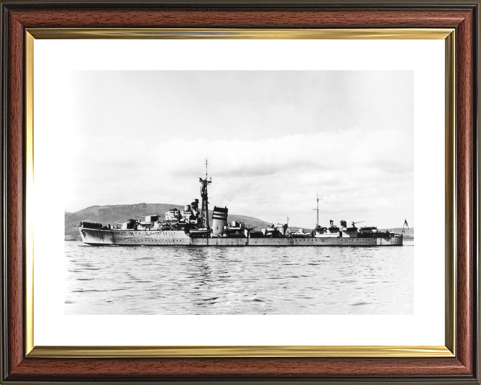 HMS Jervis G00 F00 J Class Destroyer 1945 Photo Print - Posters, Prints, & Visual Artwork - by Hampshire Prints (image 8 of 9)