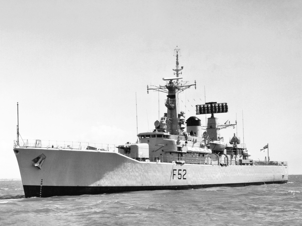 HMS Juno F52 Leander Class Frigate 20 July 1967